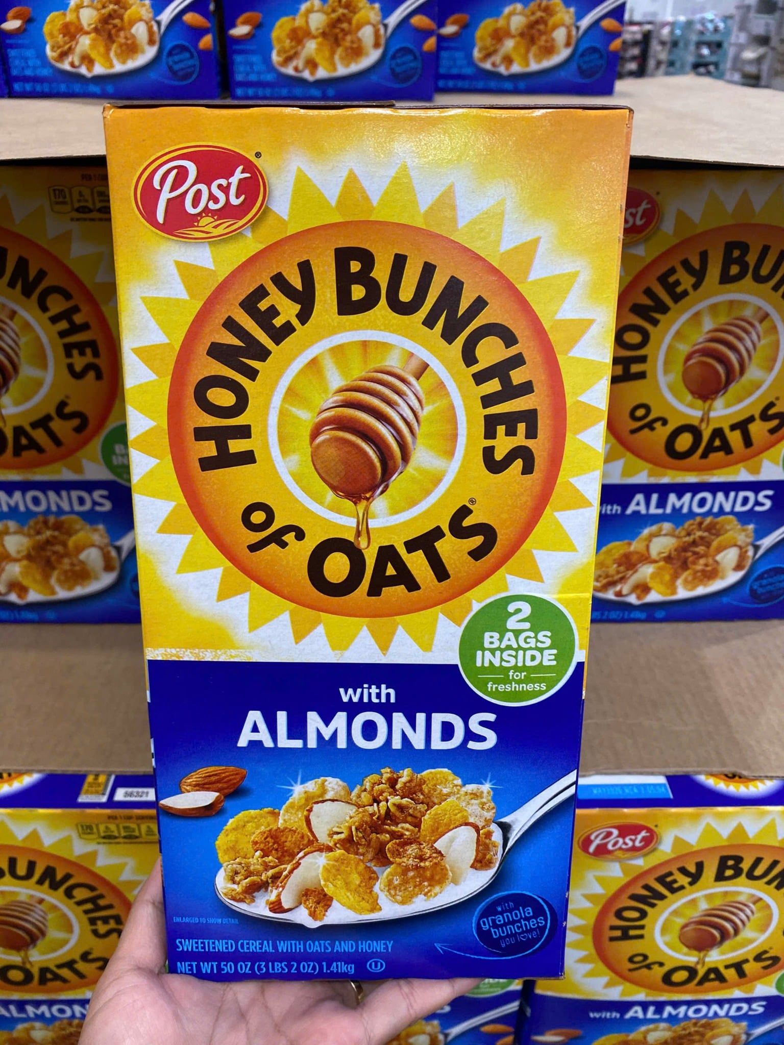 Ngũ cốc ăn sáng Honey Bunches Of Oats