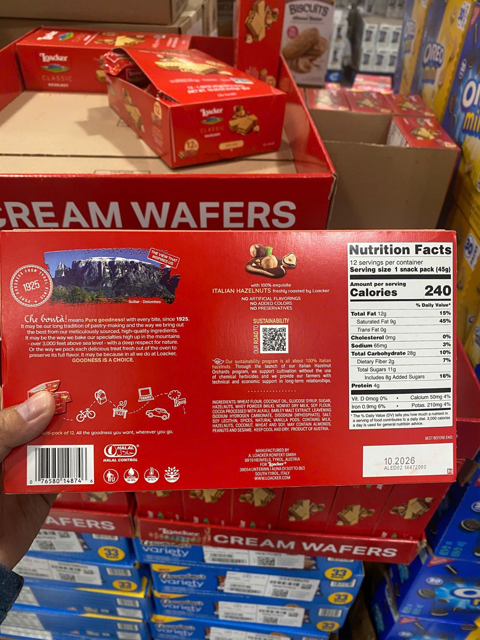 BÁNH XỐP LOACKER CLASSIC