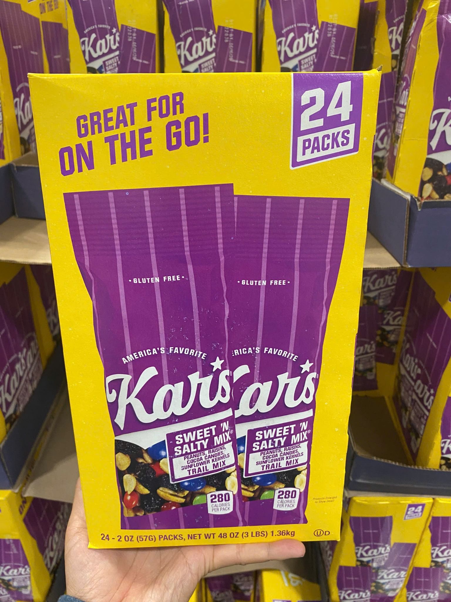 HẠT TỔNG HỢP & SÔ-CÔ-LA KAR'S TRAIL MIX – SWEET’N SALTY