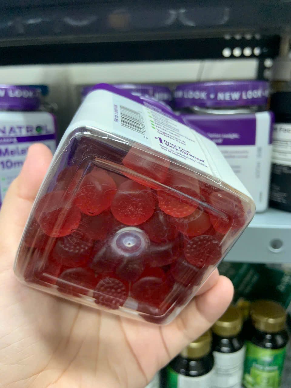 Kẹo ngủ Natrol Melatonin sleep Gummies 10mg