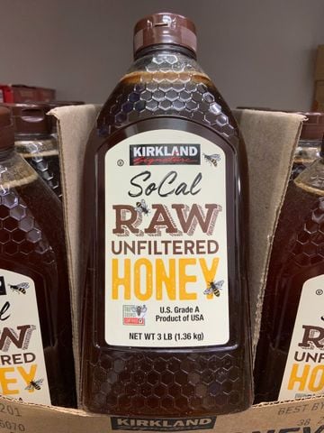  Mật ong Kirkland Raw Unfiltered Honey 