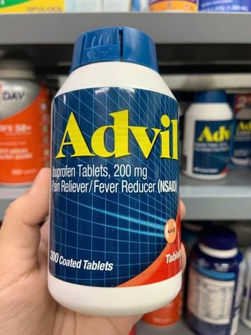  Viên uống giảm đau hạ sốt không steroid Advil 