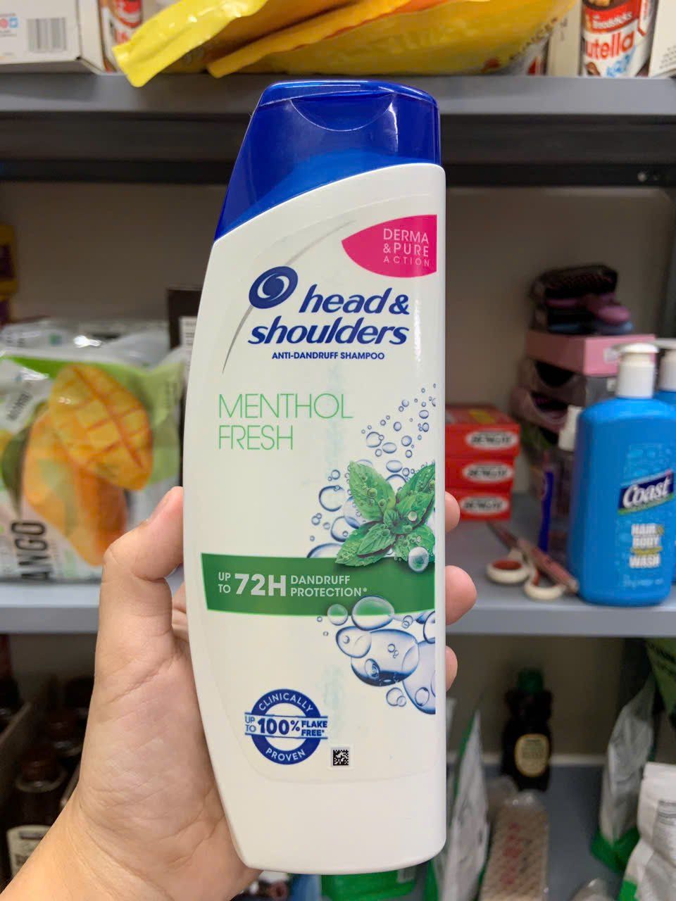Dầu gội hương bạc hà Head & Shoulders Menthol Fresh
