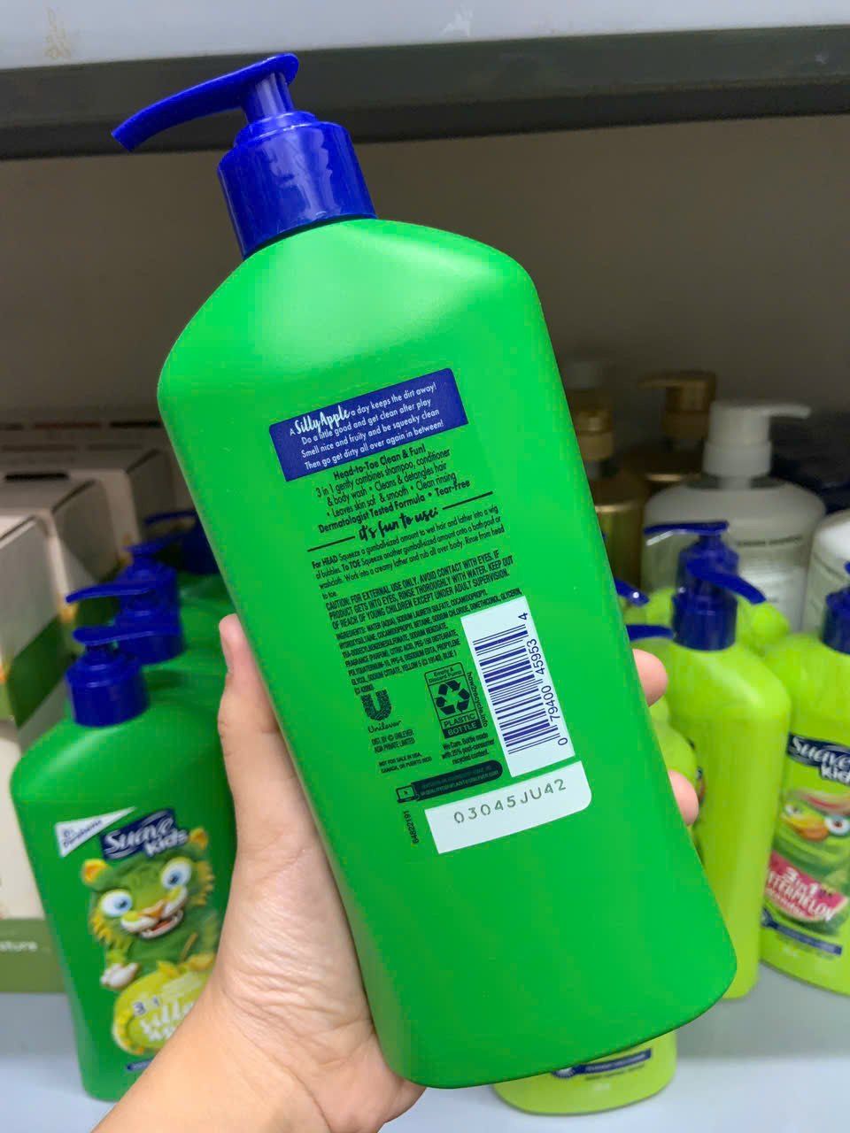 Sữa tắm gội xả cho trẻ em Suave Kid 3 in 1