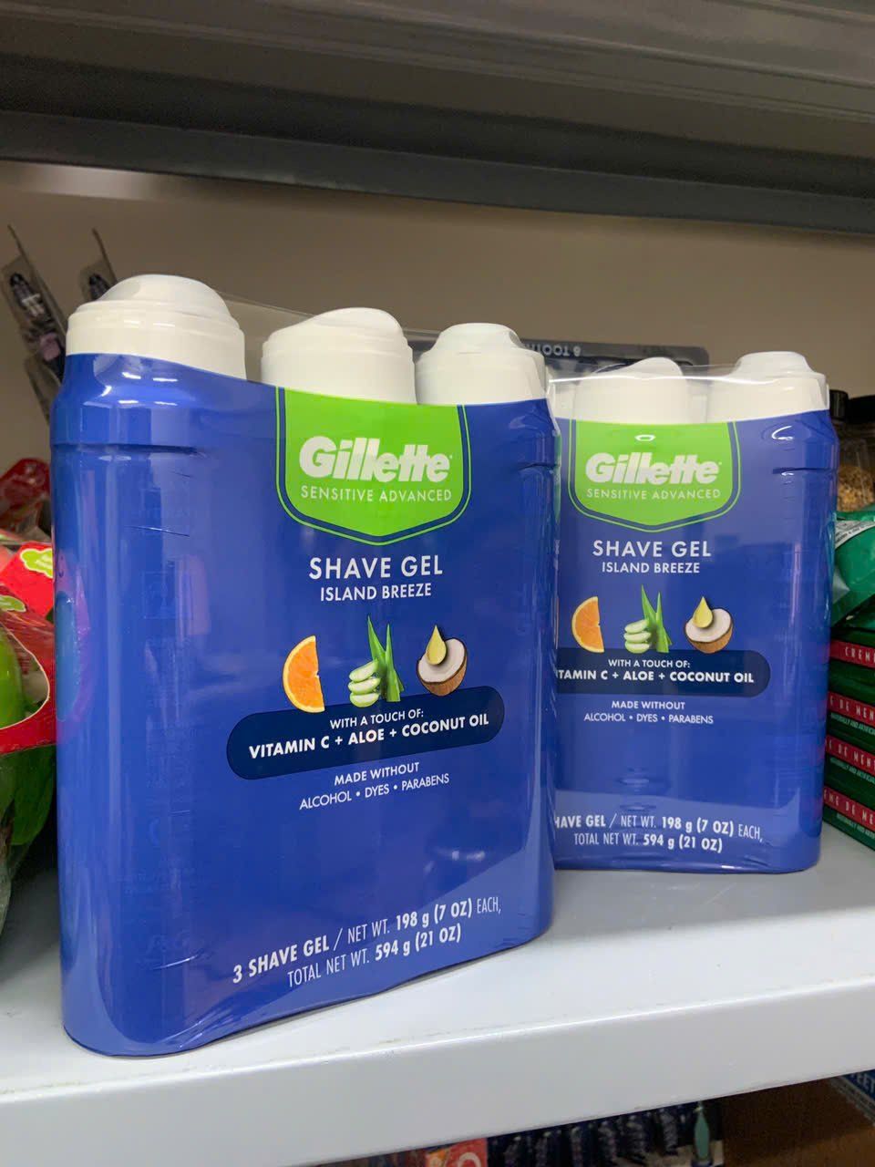 Gel cạo râu Gillette