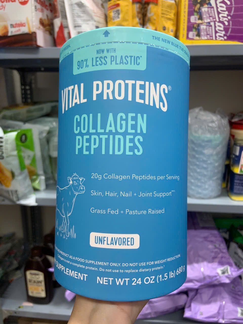 Bột collagen thủy phân Vital Proteins Collagen Peptides