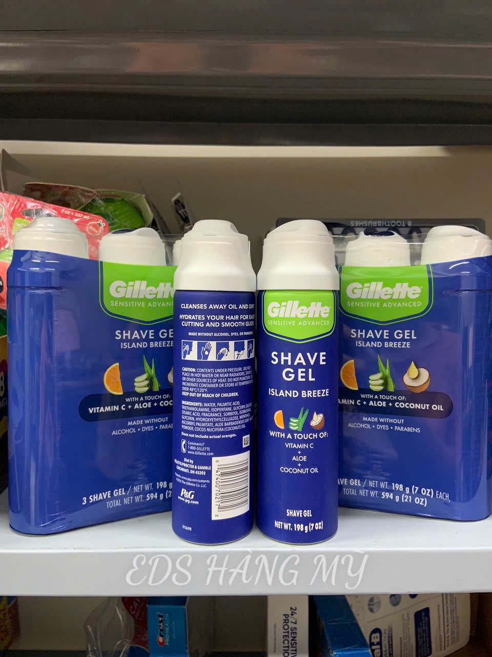 Gel cạo râu Gillette