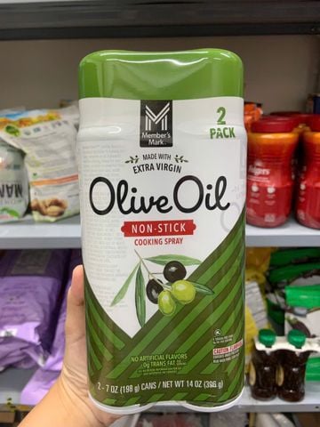  Dầu oliu dạng xịt ăn kiêng Member's Mark Olive Oil 
