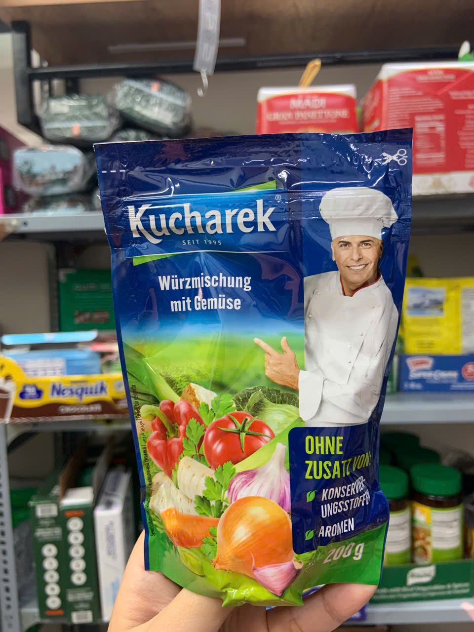 Hạt nêm chiết xuất từ rau củ hữu cơ Kucharek