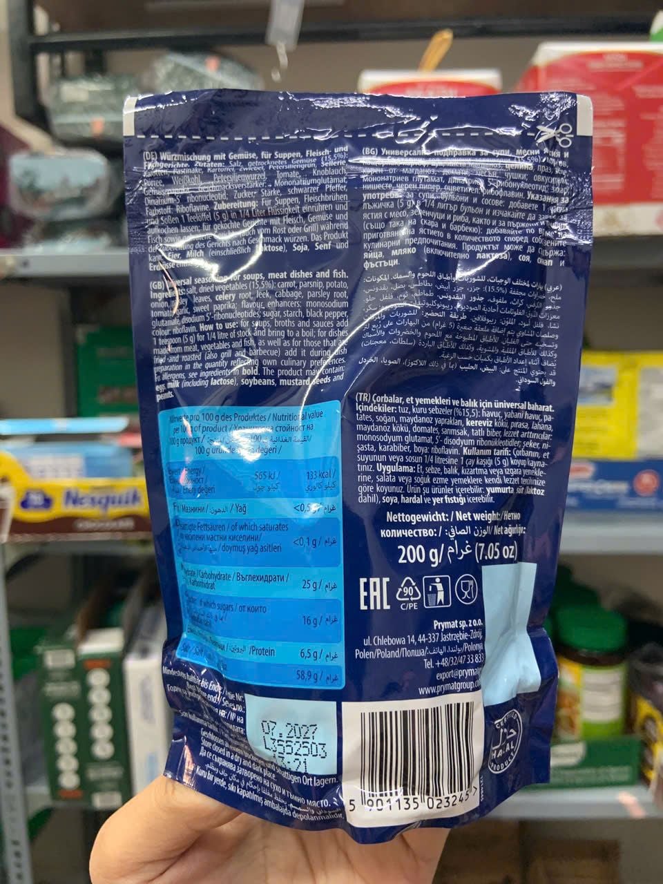 Hạt nêm chiết xuất từ rau củ hữu cơ Kucharek