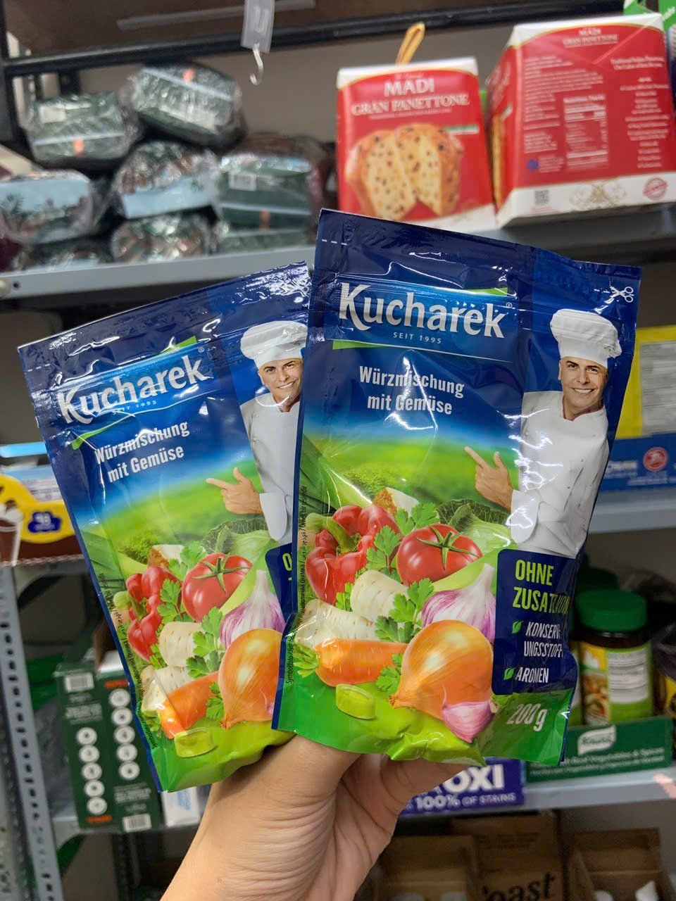 Hạt nêm chiết xuất từ rau củ hữu cơ Kucharek