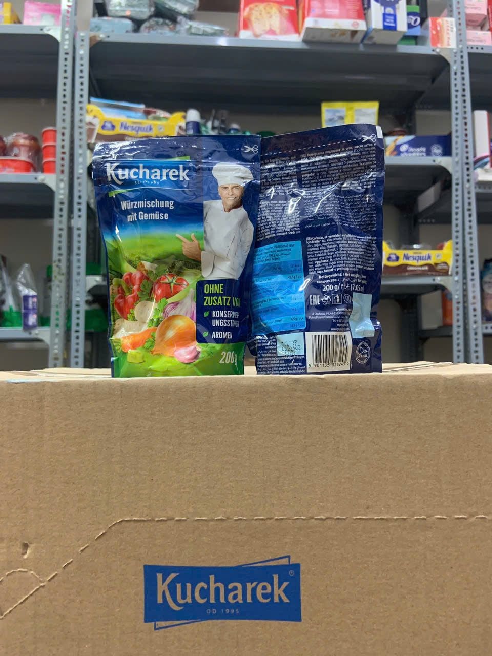 Hạt nêm chiết xuất từ rau củ hữu cơ Kucharek