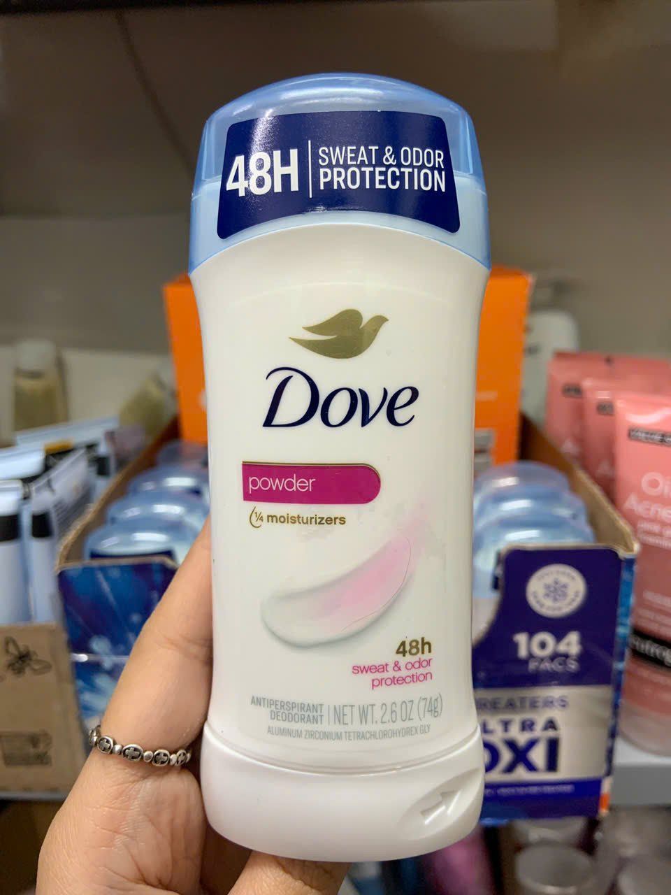 LĂN KHỬ MÙI DOVE STICK