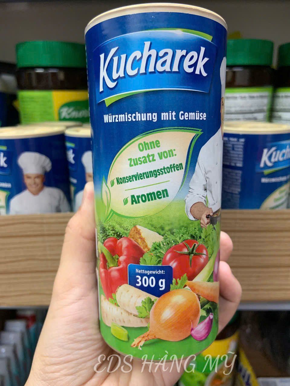 Hạt nêm chiết xuất từ rau củ hữu cơ Kucharek