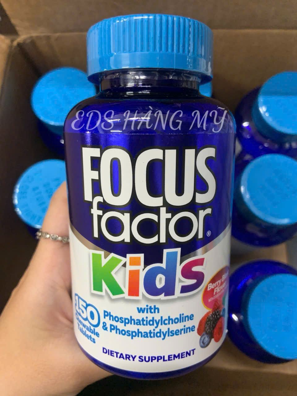 Kẹo hỗ trợ phát triển trí não dành cho trẻ em Focus Factor Kids