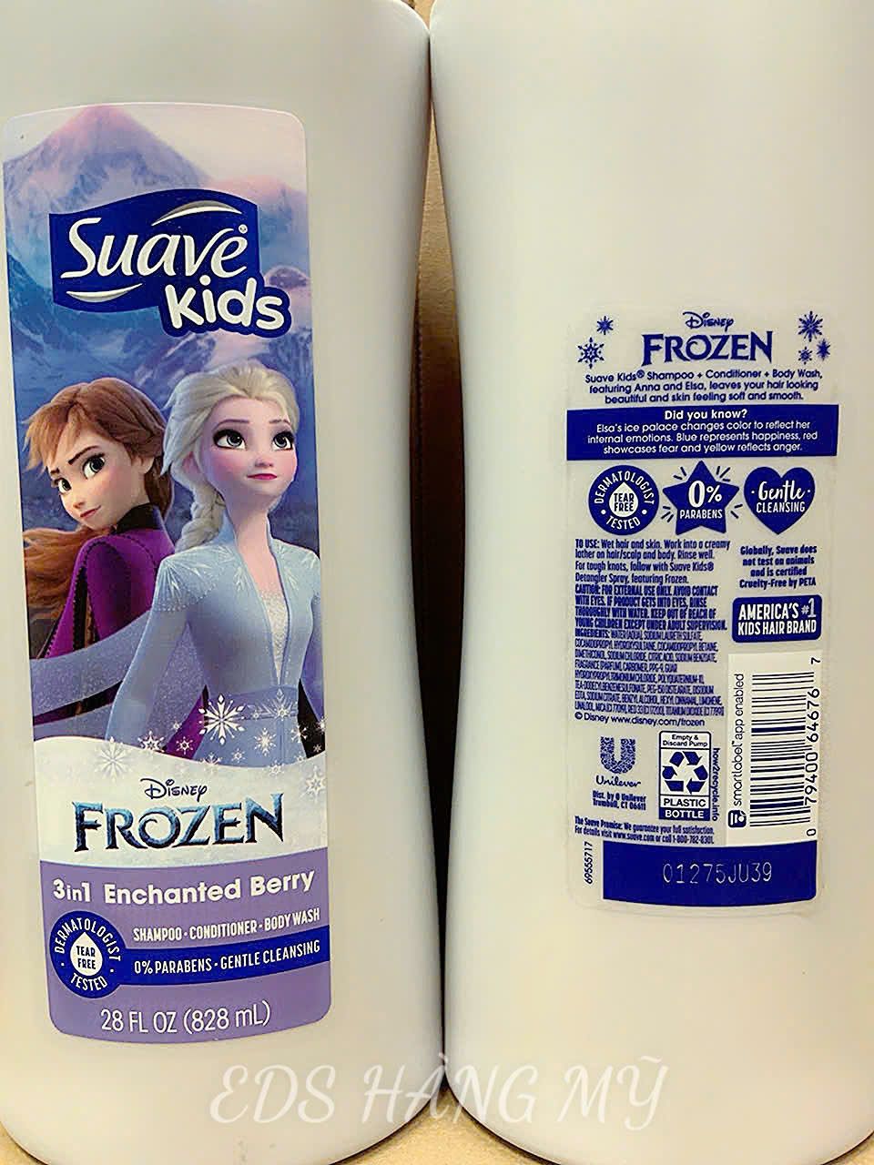 Sữa tắm 3 in 1 Suave Kid 828ml