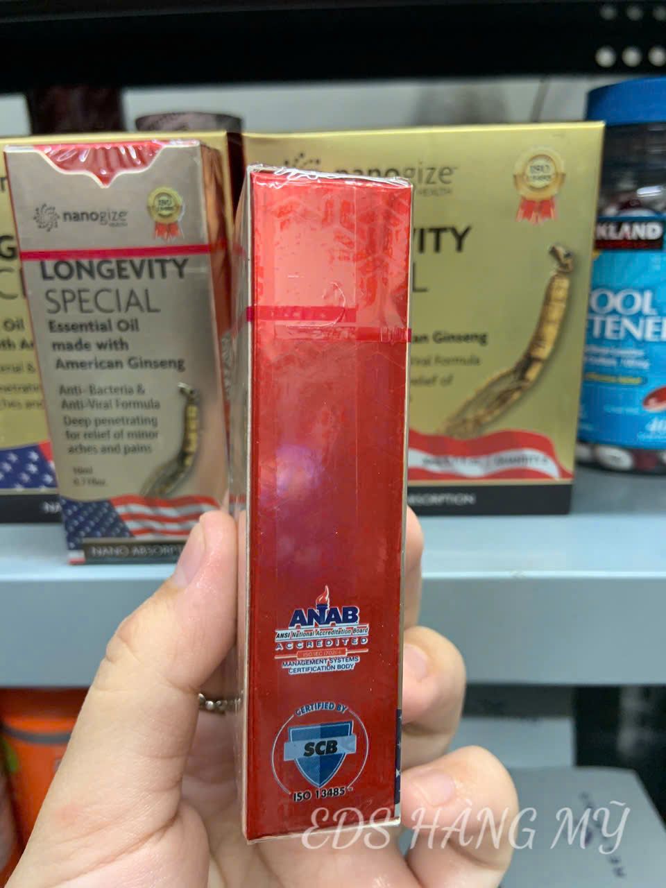 Dầu gió lăn Nanogize Longevity Essential Oil