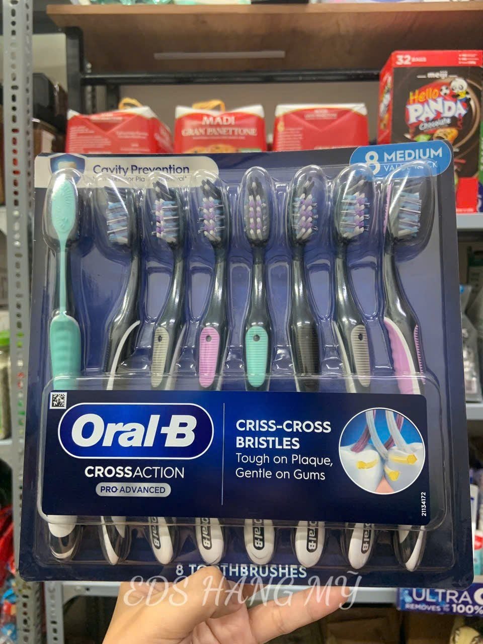 Set 8 cây bàn chải đánh răng Oral-B
