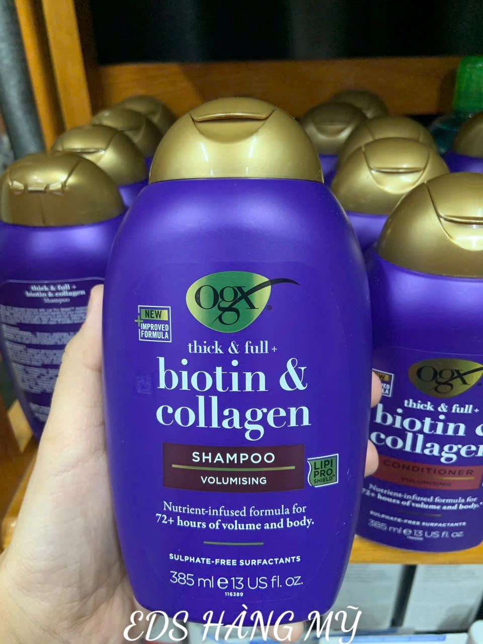 Set dầu gội & xả Biotin & Collagen