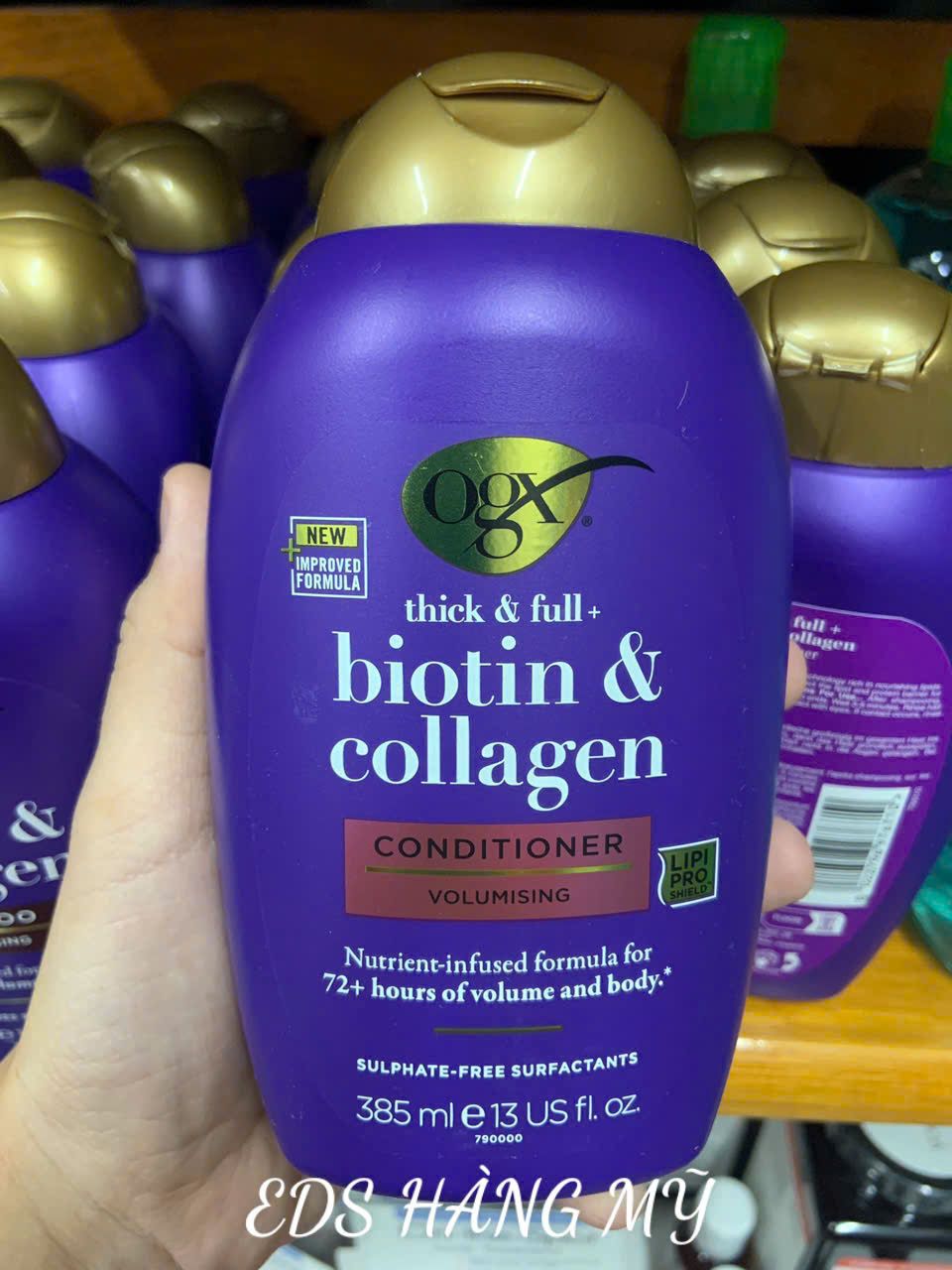 Set dầu gội & xả Biotin & Collagen