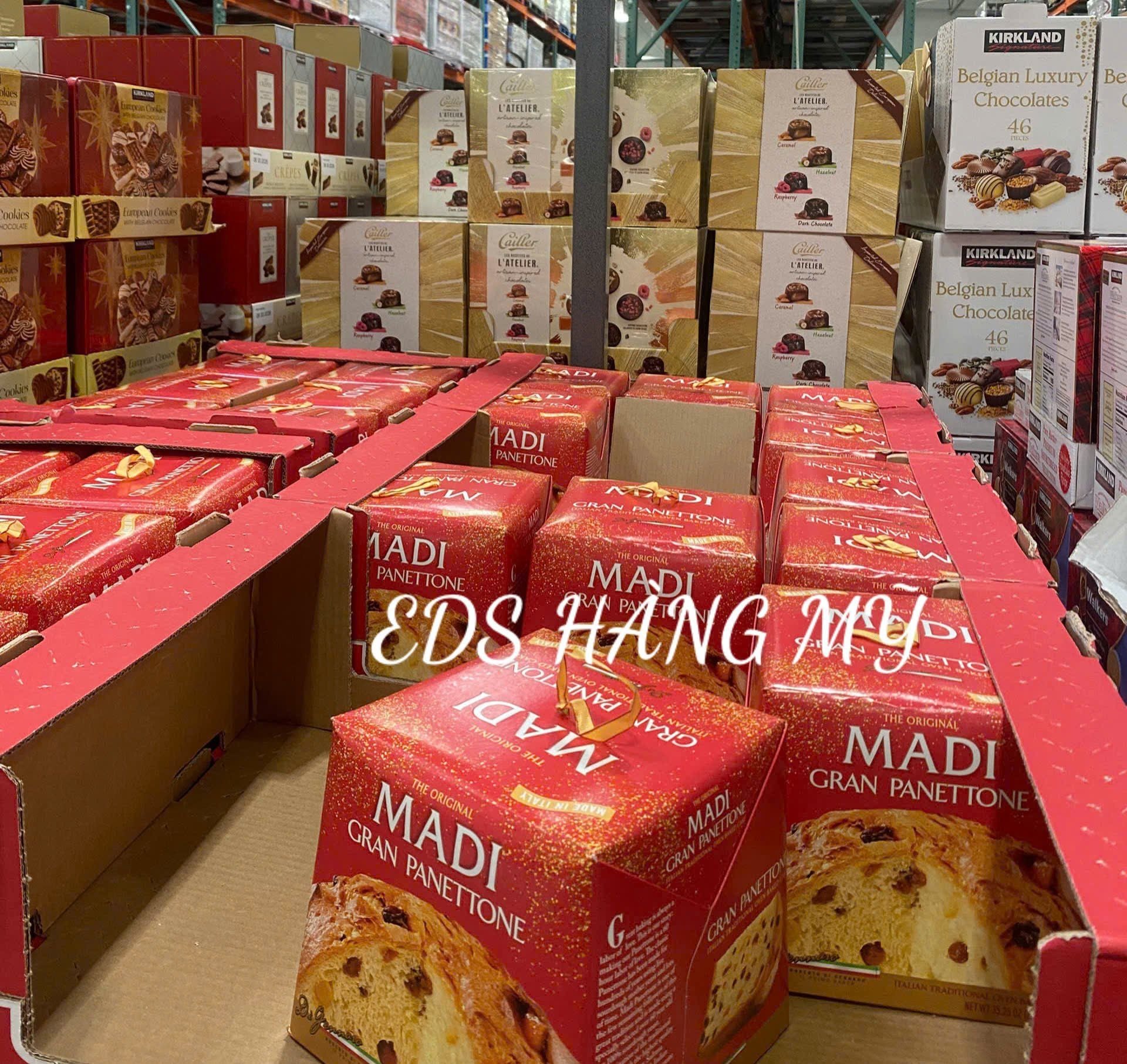 Bánh Madi Gran Panettone 1kg truyền thống của Ý