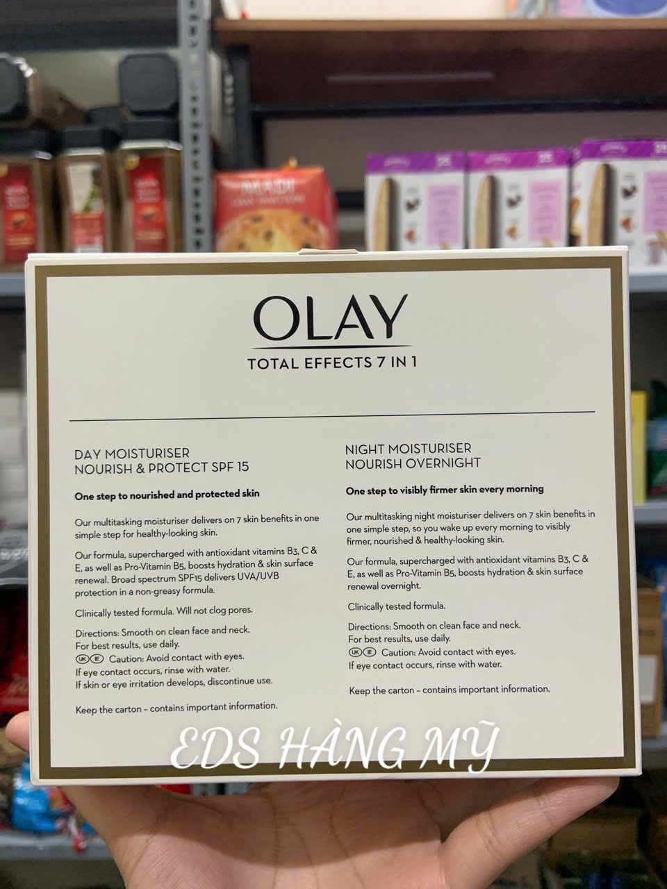 Kem dưỡng da chống lão hóa Olay Total Effects 7 in One