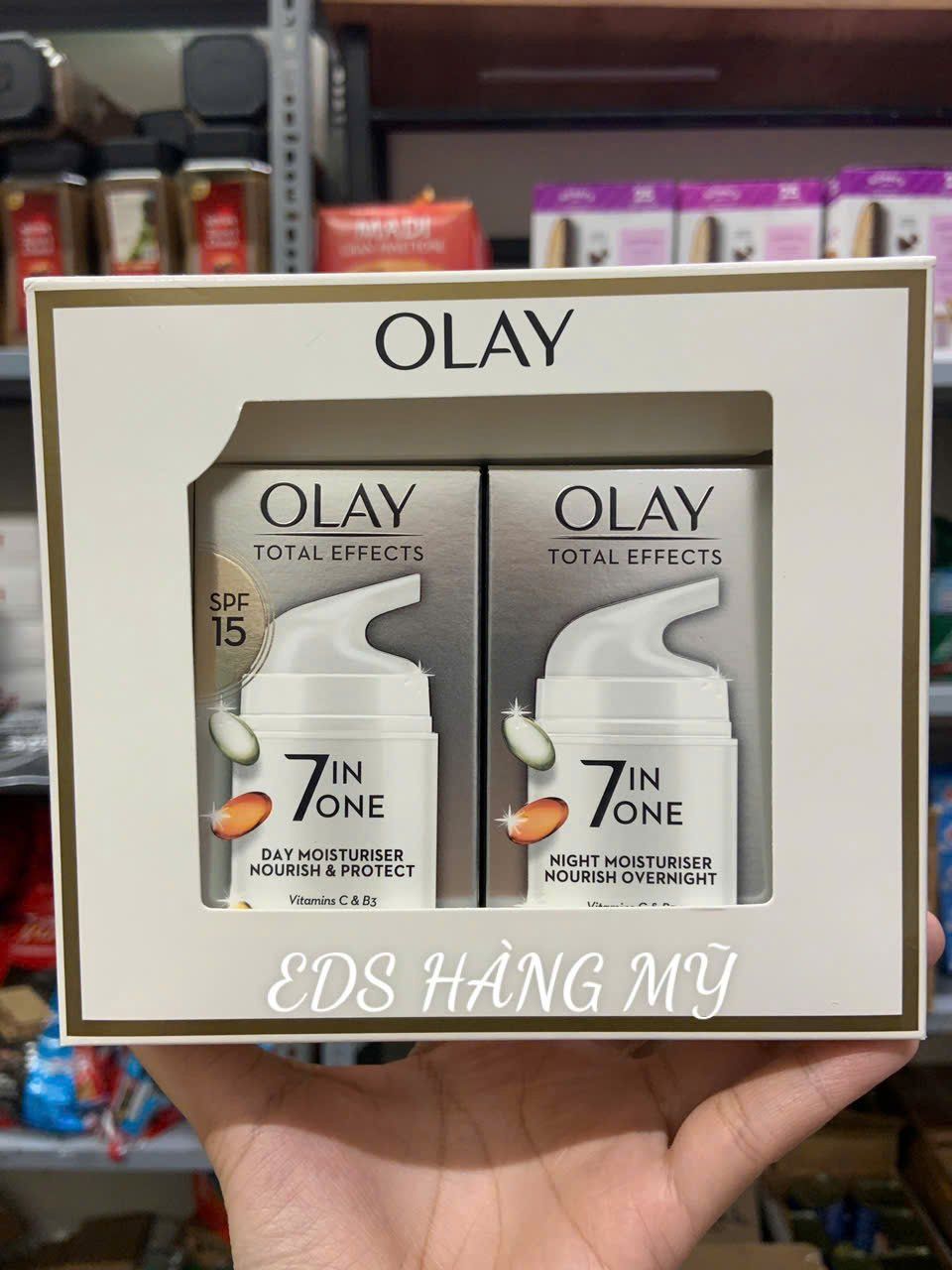 Kem dưỡng da chống lão hóa Olay Total Effects 7 in One
