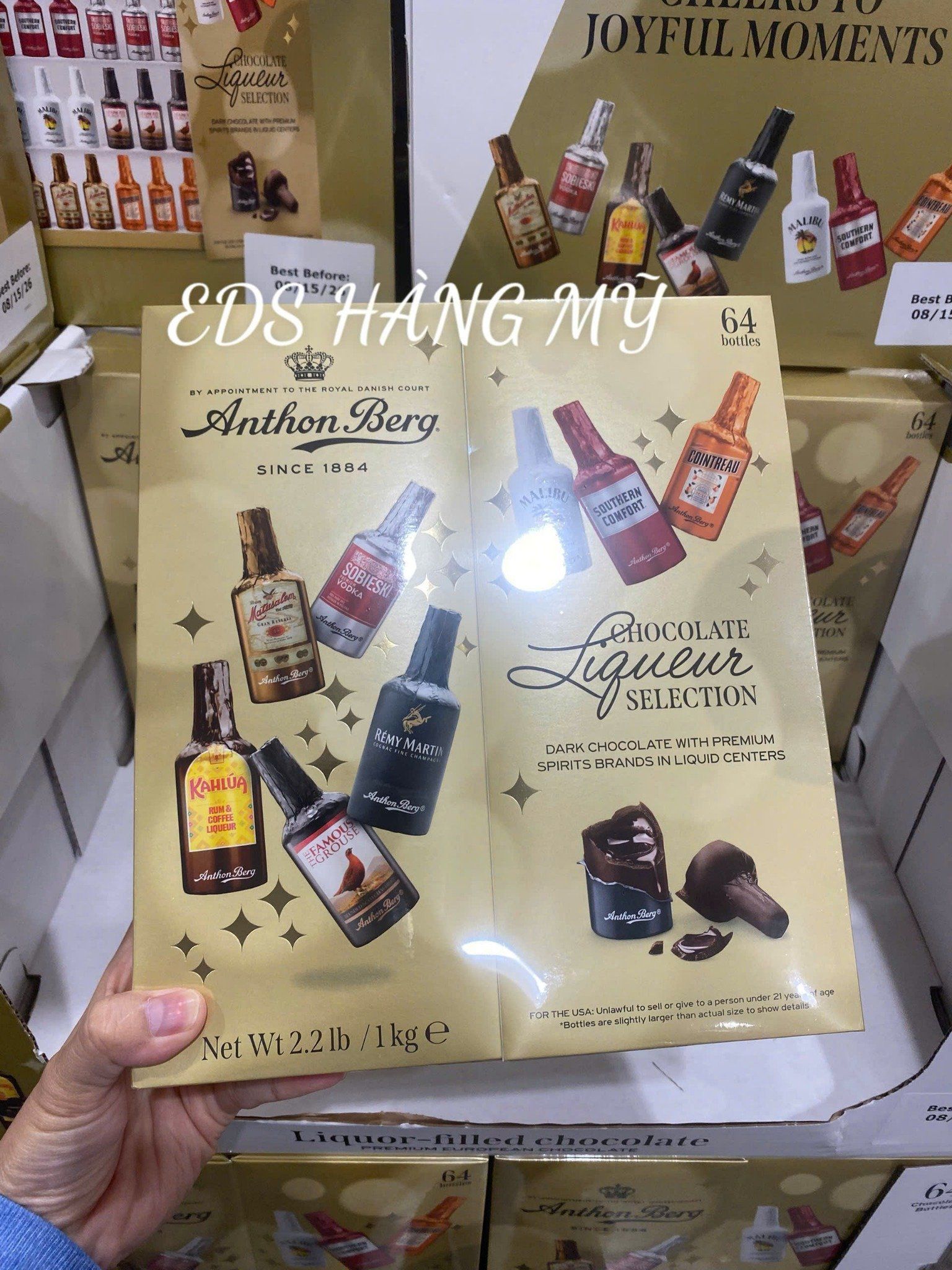 ANTHON BERG CHOCOLATE LIQUEUR – SOCOLA RƯỢU CAO CẤP TỪ ĐAN MẠCH