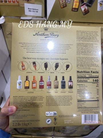  ANTHON BERG CHOCOLATE LIQUEUR – SOCOLA RƯỢU CAO CẤP TỪ ĐAN MẠCH 