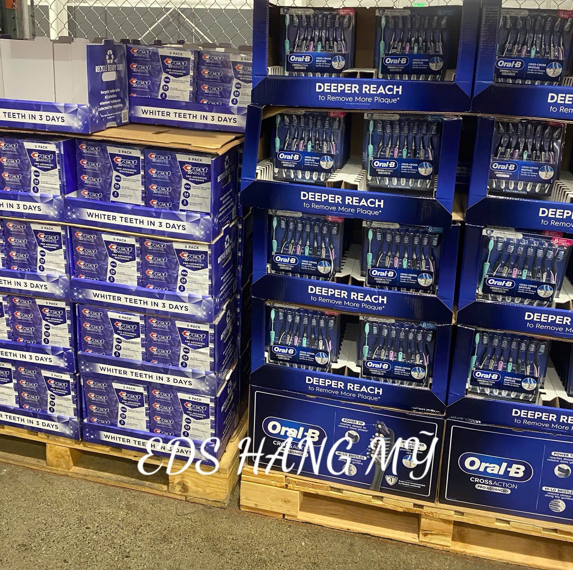 Set 8 cây bàn chải đánh răng Oral-B