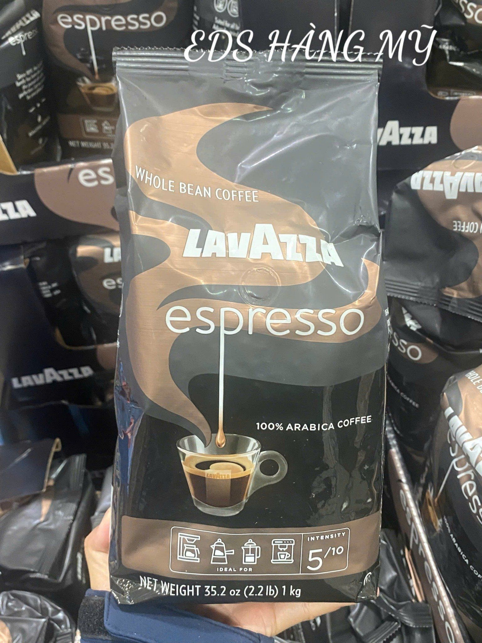 LAVAZZA ESPRESSO – CÀ PHÊ HẠT NGUYÊN CHẤT TỪ Ý