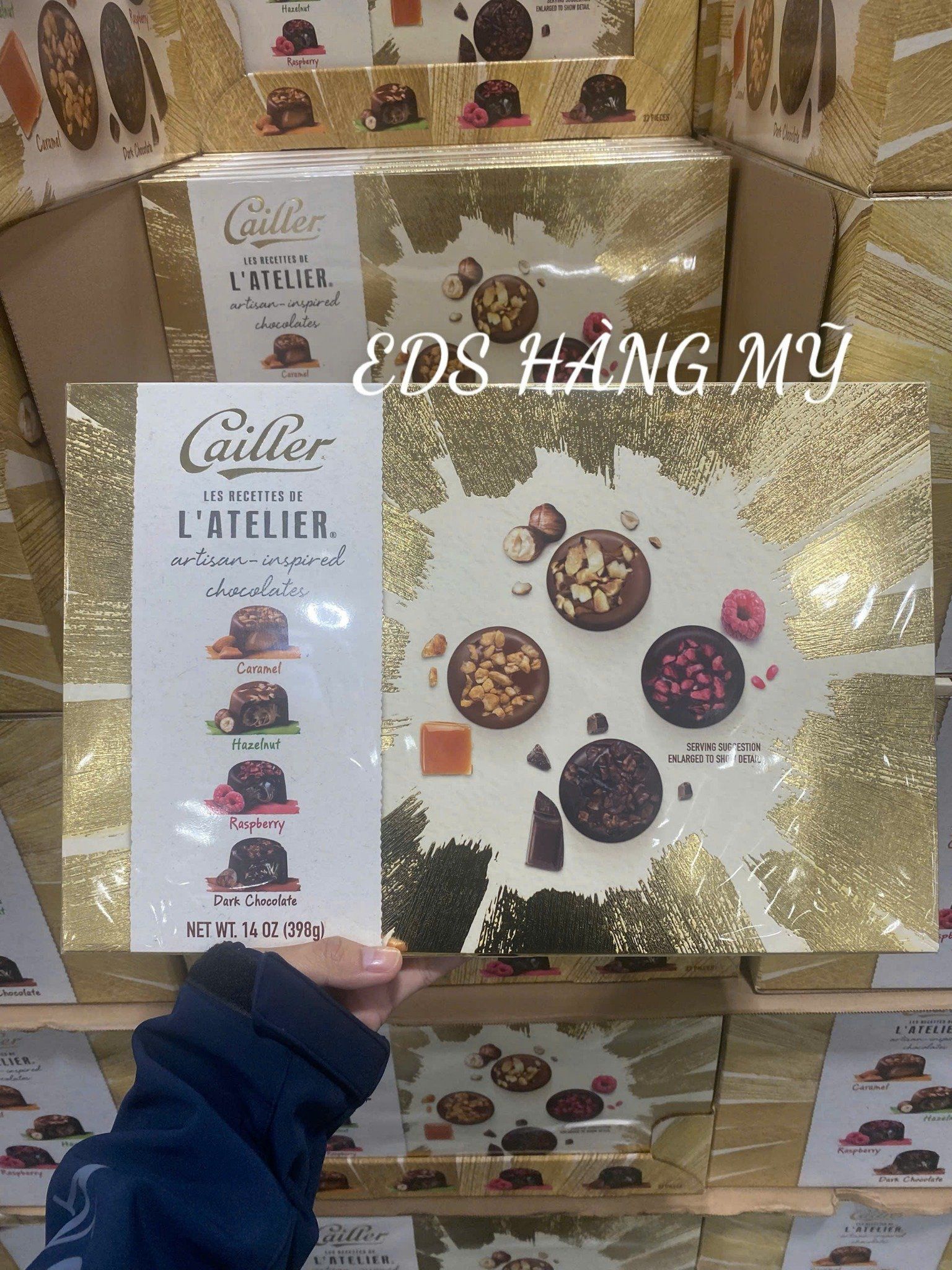 CAILLER L’ATELIER – HỘP 32 VIÊN SOCOLA