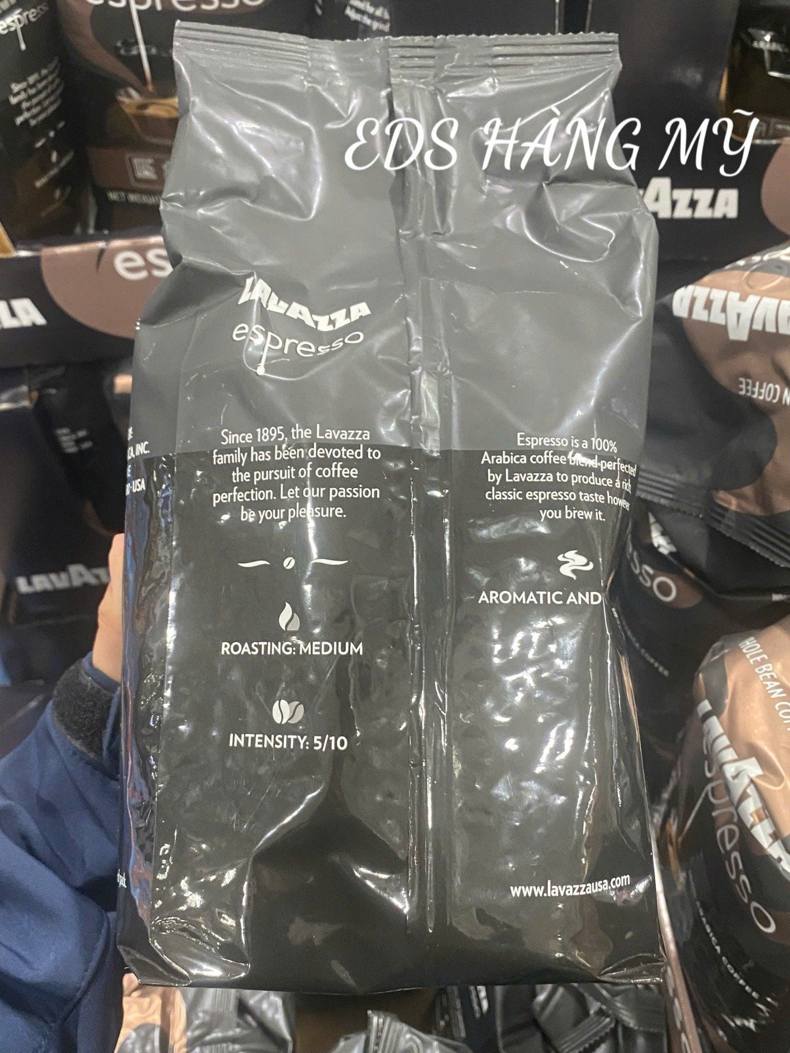 LAVAZZA ESPRESSO – CÀ PHÊ HẠT NGUYÊN CHẤT TỪ Ý