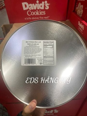  Bánh quy cookies bơ hạt hồ đào David's Butter Pecan Meltaways 