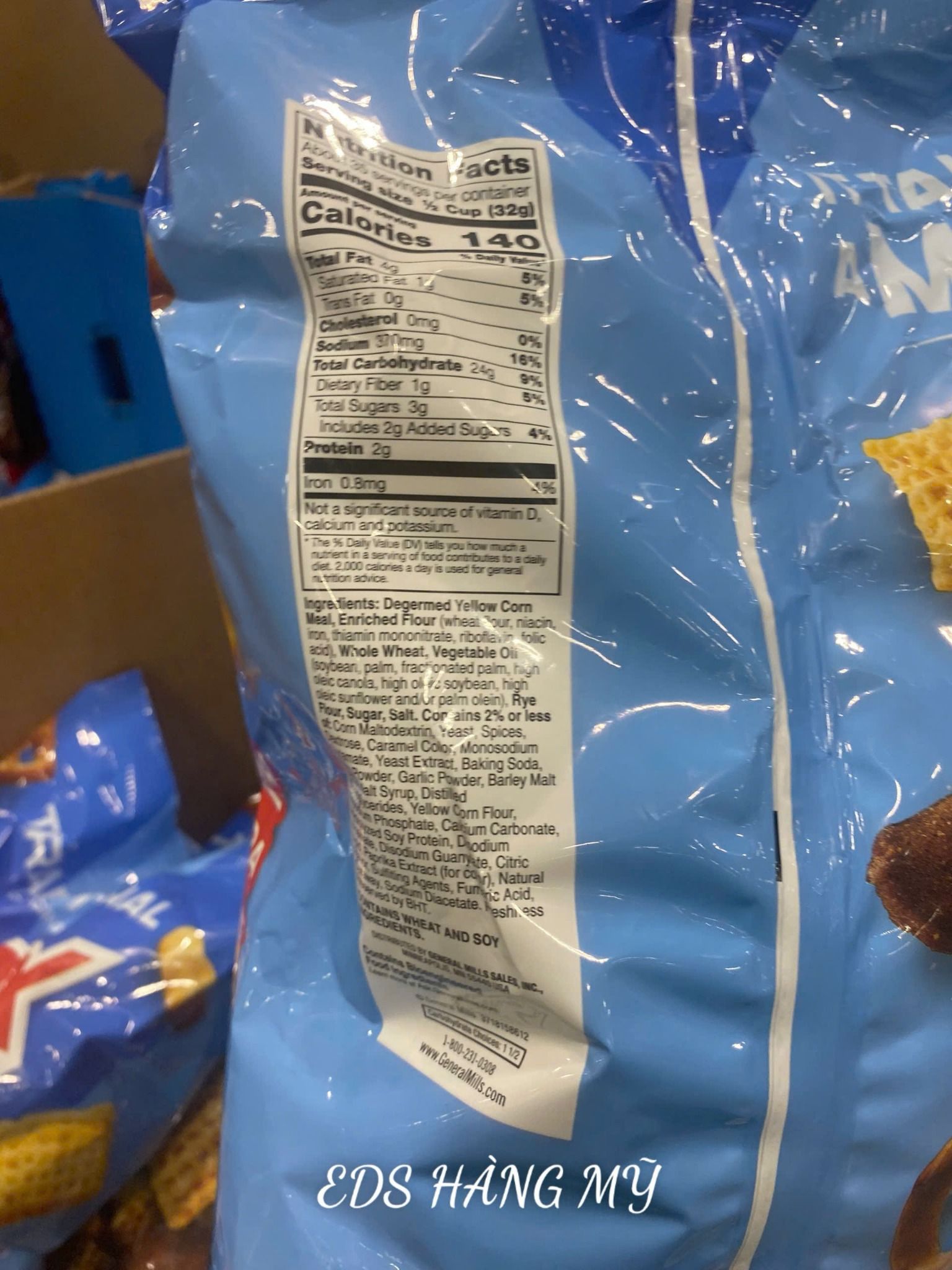 CHEX MIX TRADITIONAL – SNACK MIX TRUYỀN THỐNG 1.13kg