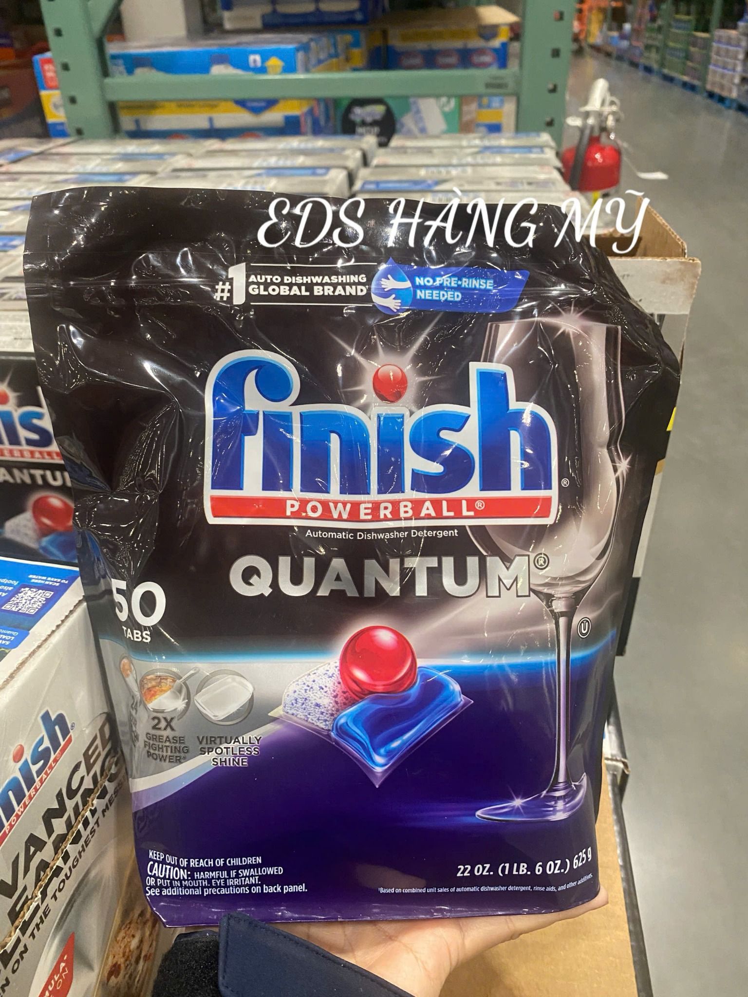 Viên rửa dùng cho máy rửa chén Finish Powerball Power Essential