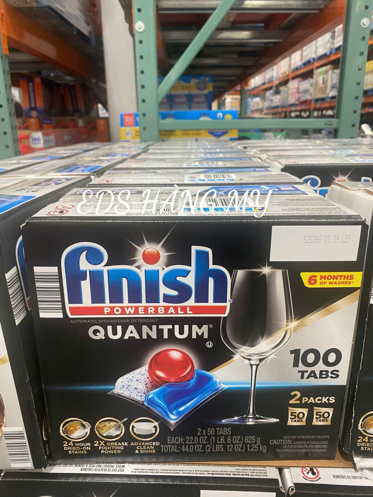 Viên rửa dùng cho máy rửa chén Finish Powerball Power Essential