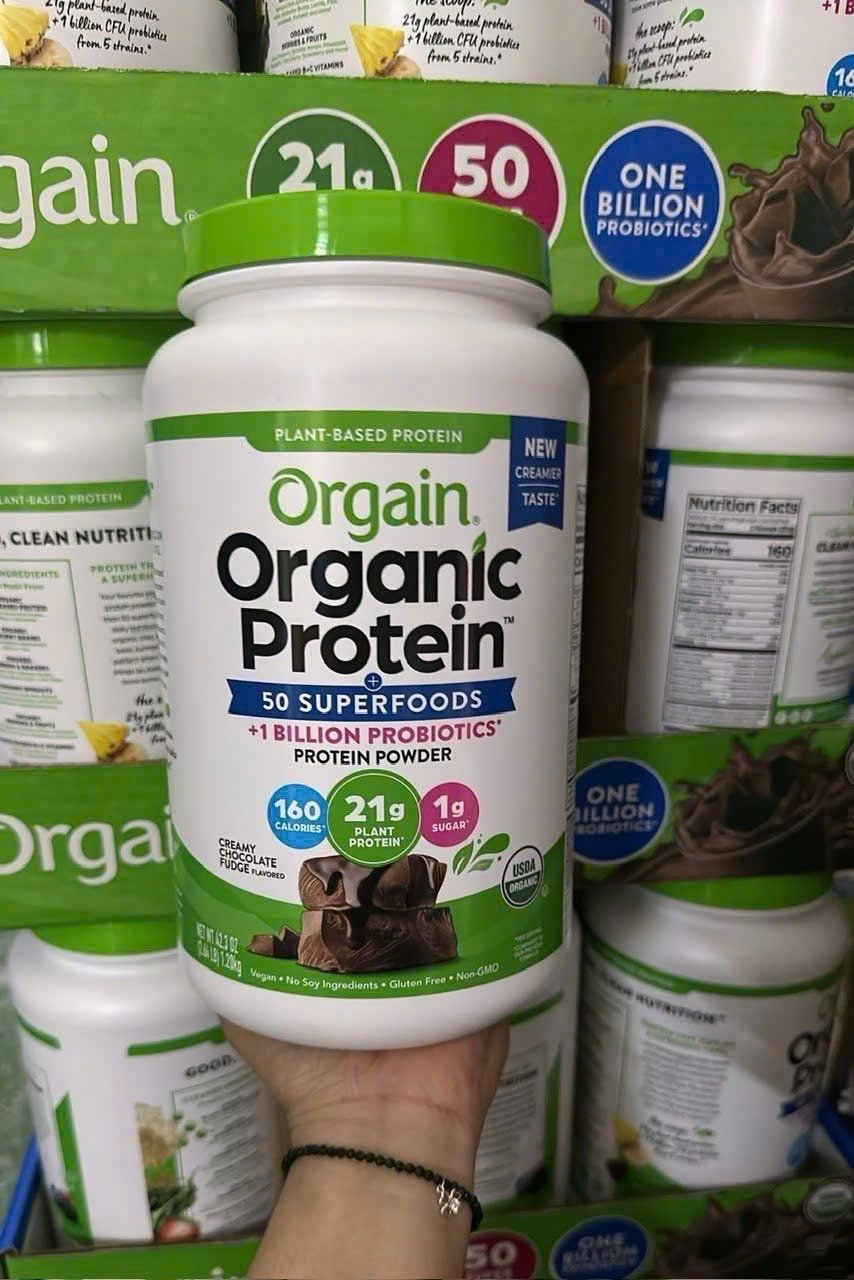 Bột Protein hữu cơ Orgain Organic Protein