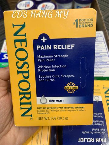  Gel kháng sinh trị bỏng Neosporin 