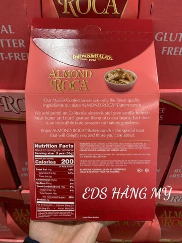  Chocolate hạnh nhân Brown & Haley Almond Roca 