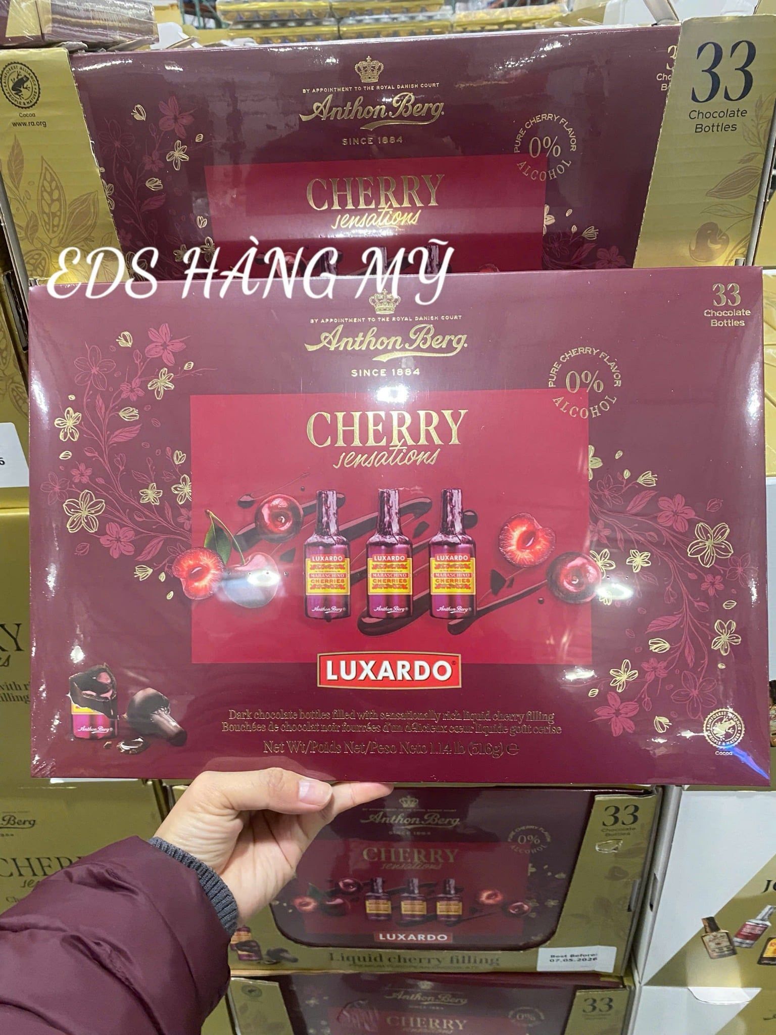 ANTHON BERG CHOCOLATE LIQUEUR – SOCOLA RƯỢU CAO CẤP TỪ ĐAN MẠCH