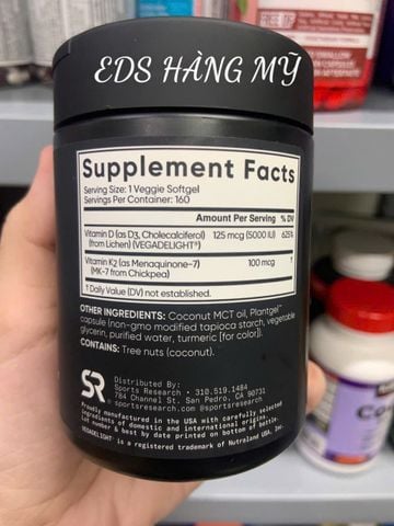  SPORTS RESEARCH D3 + K2 