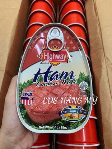  Thịt hộp Highway Ham Luncheon Meat 