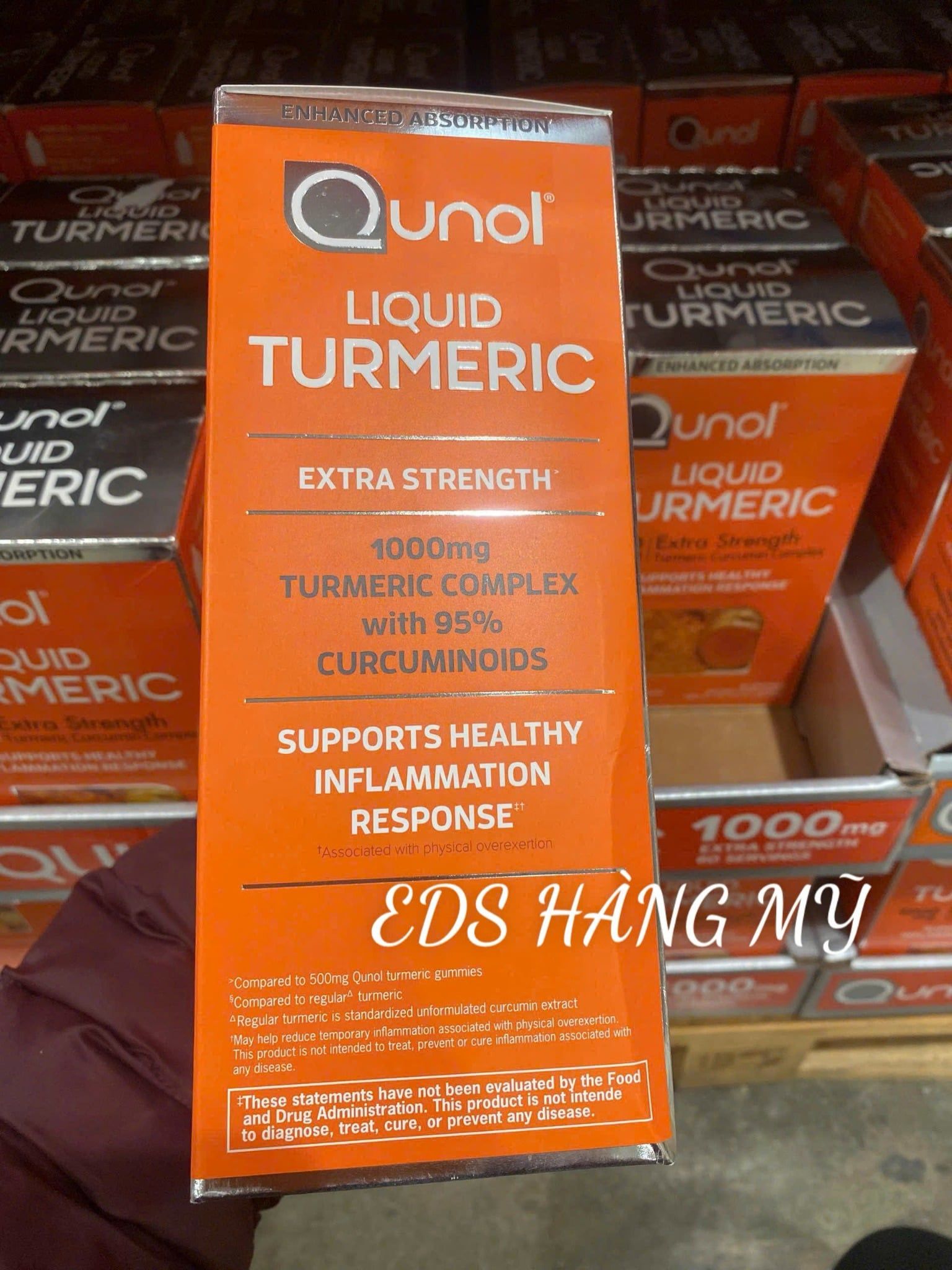 Nước uống tinh chất nghệ tươi Qunol Liquid Turmeric 1000mg