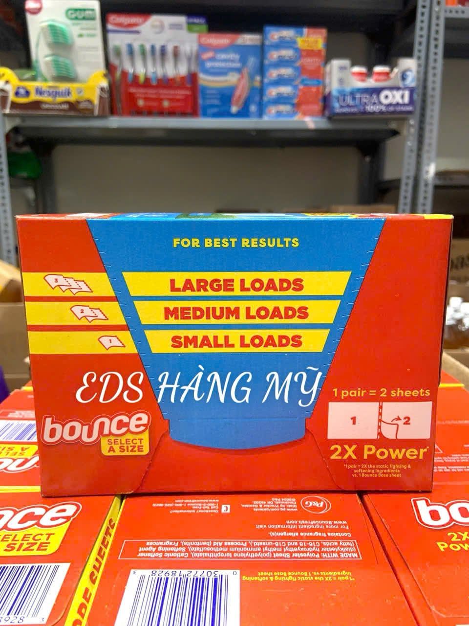 Giấy thơm quần áo Bounce của Mỹ