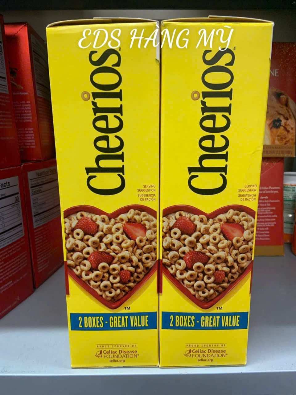 Bánh ngũ cốc ăn sáng Cheerios