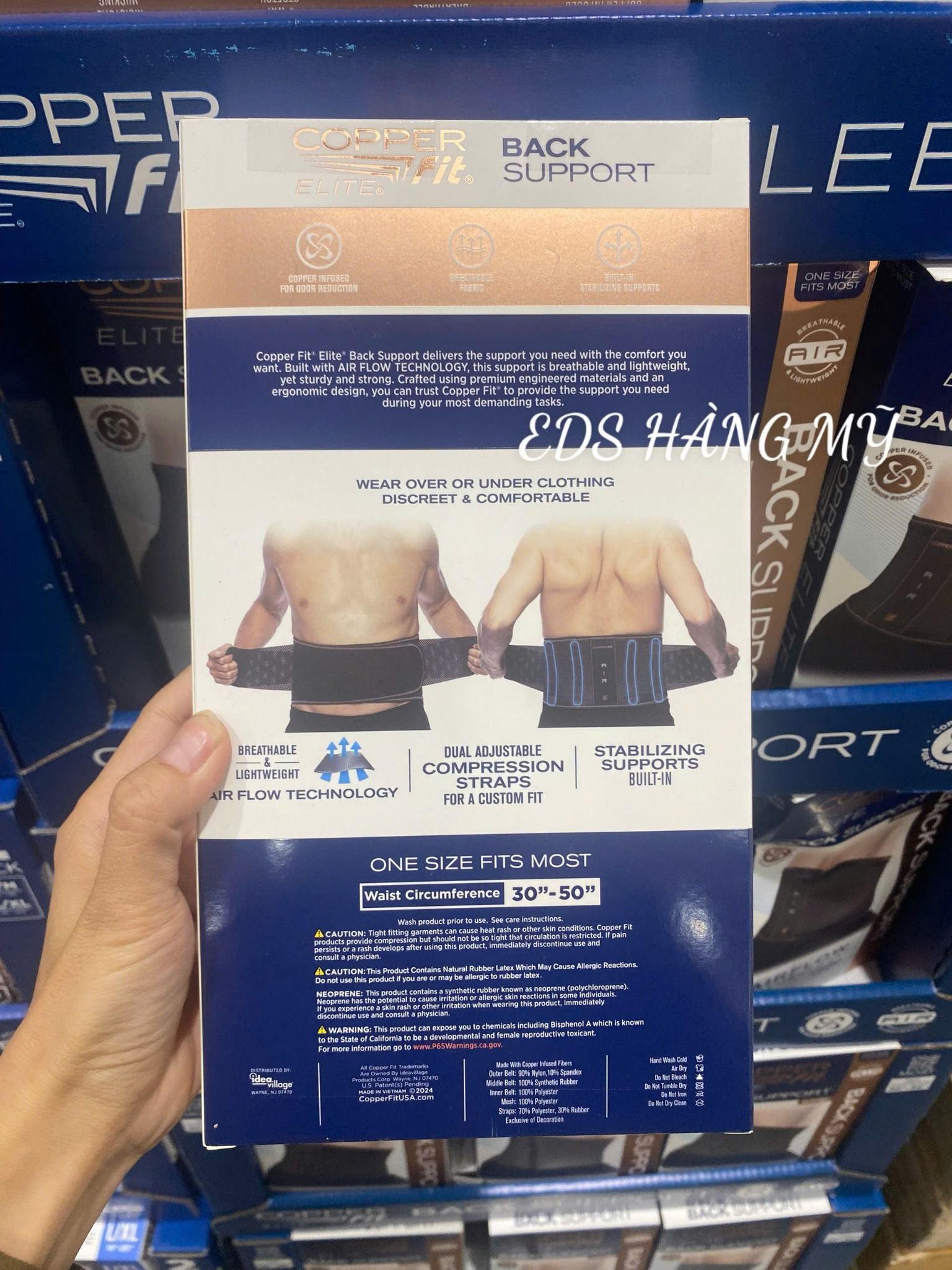 Đai lưng Copper Fit Back Support