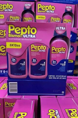  Siro hỗ trợ điều trị tiêu hóa, dạ dày Pepto Bismol – Chai 354ml 
