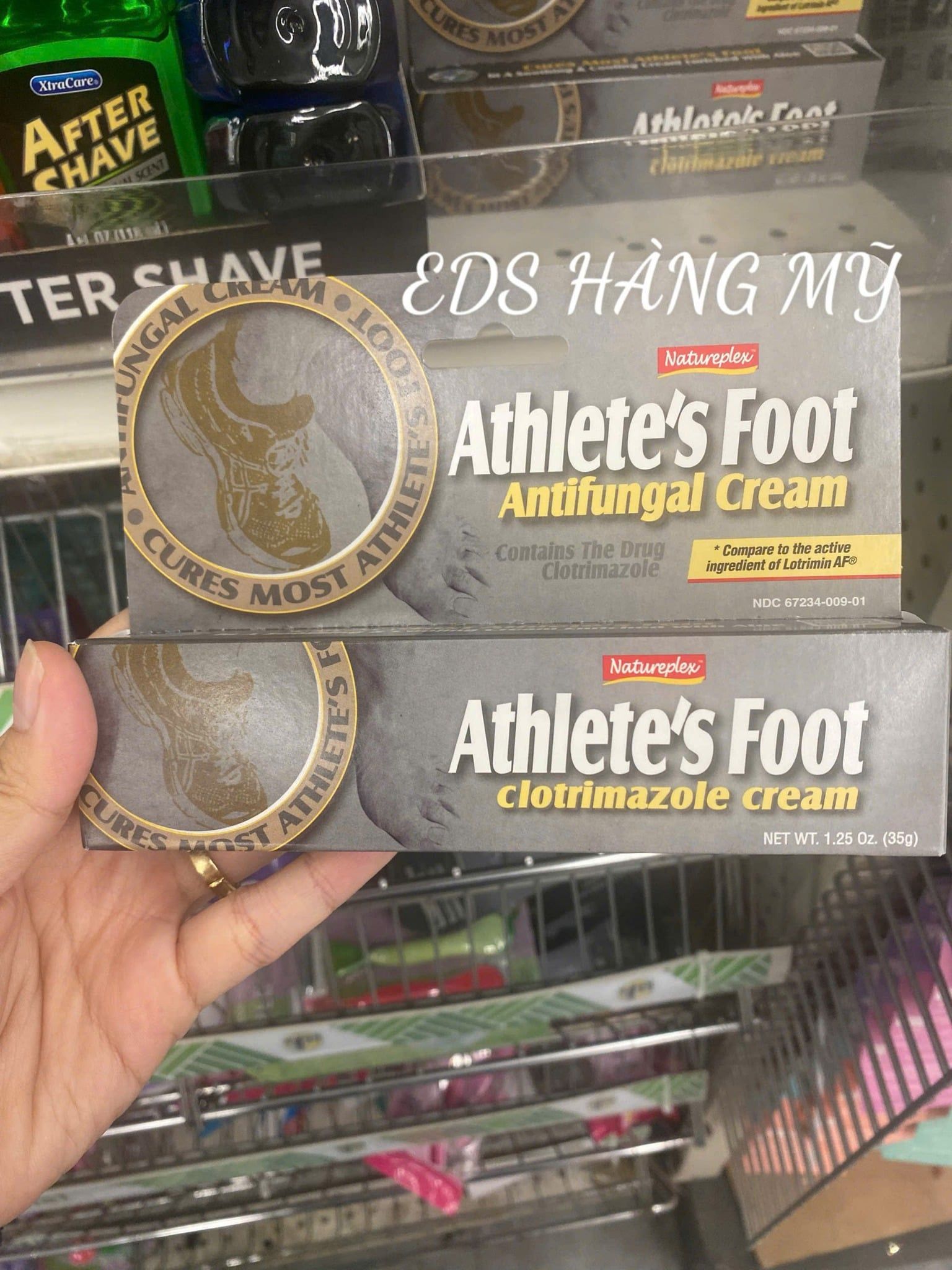 ATHLETE’S FOOT ANTIFUNGAL CREAM – KEM TRỊ NẤM DA