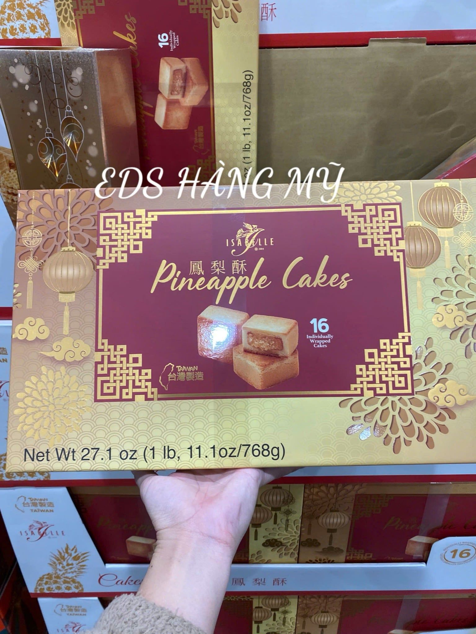 Bánh dứa, bánh thơm Isabella Pineapple Cakes